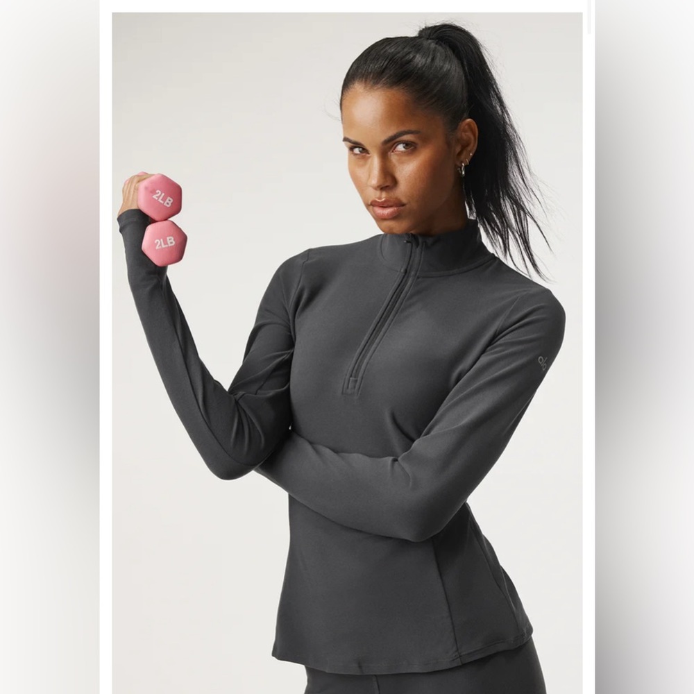 Alosoft 1/2 Zip Rapid Pullover - Anthracite